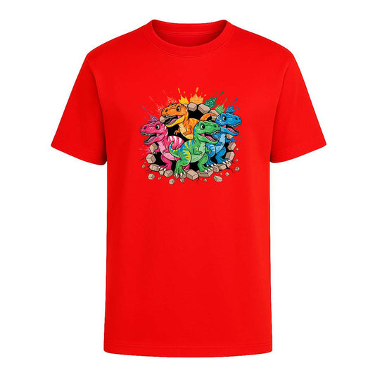 Playera "Dinosaurio T-Rex" Multicolor - Infantil