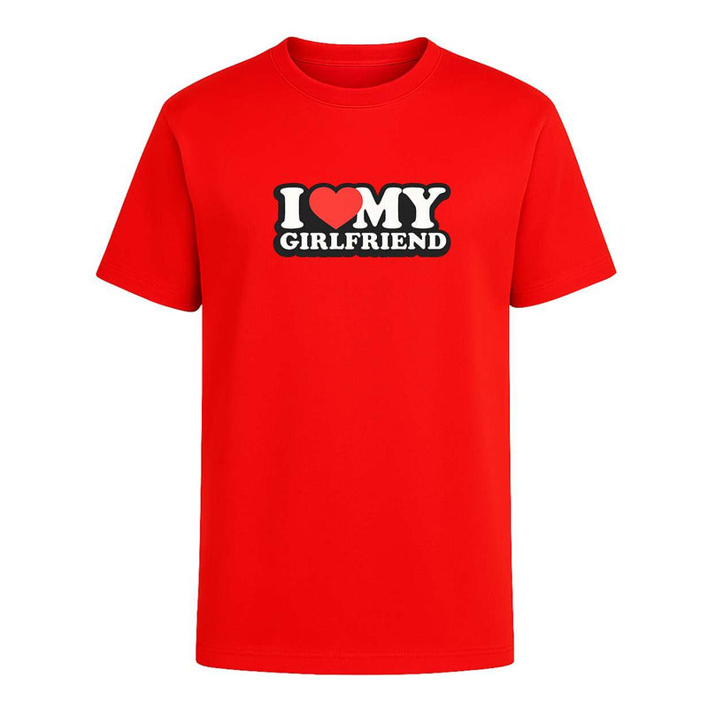 Playera "I Love My Girlfriend" - Hombre