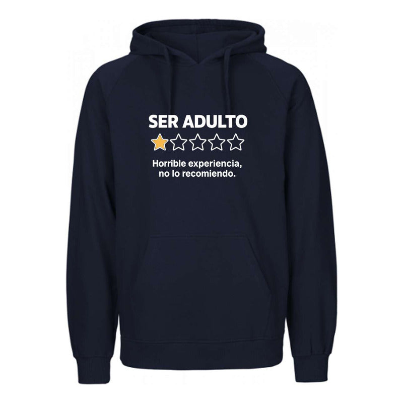 Sudadera Ser Adulto 1 Estrella Graciosa Divertida Unisex