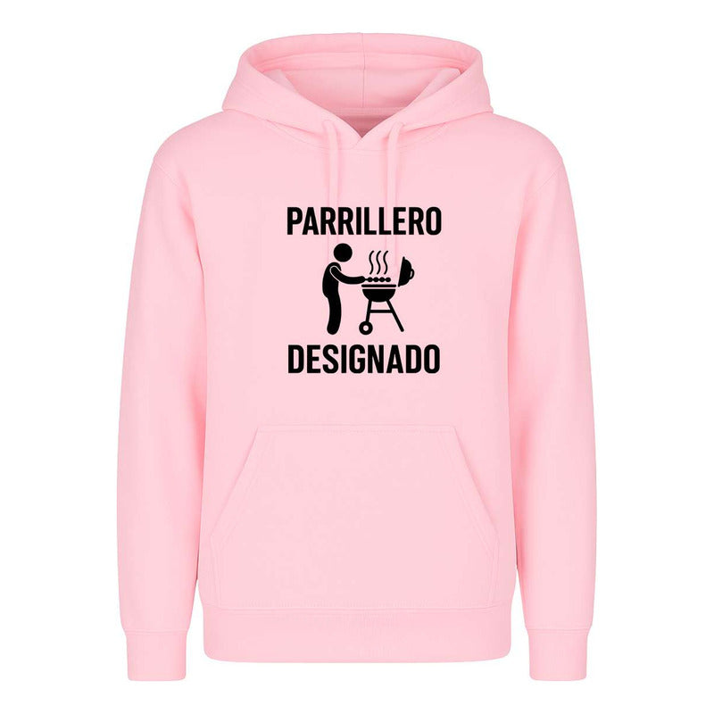 Sudadera Parrillero Designado Rey De La Parrilla Bbq Unisex