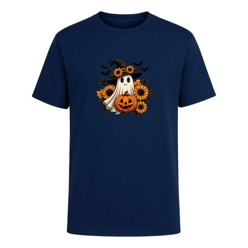 Playera Fantasma Tierno Unisex Halloween Noche De Brujas