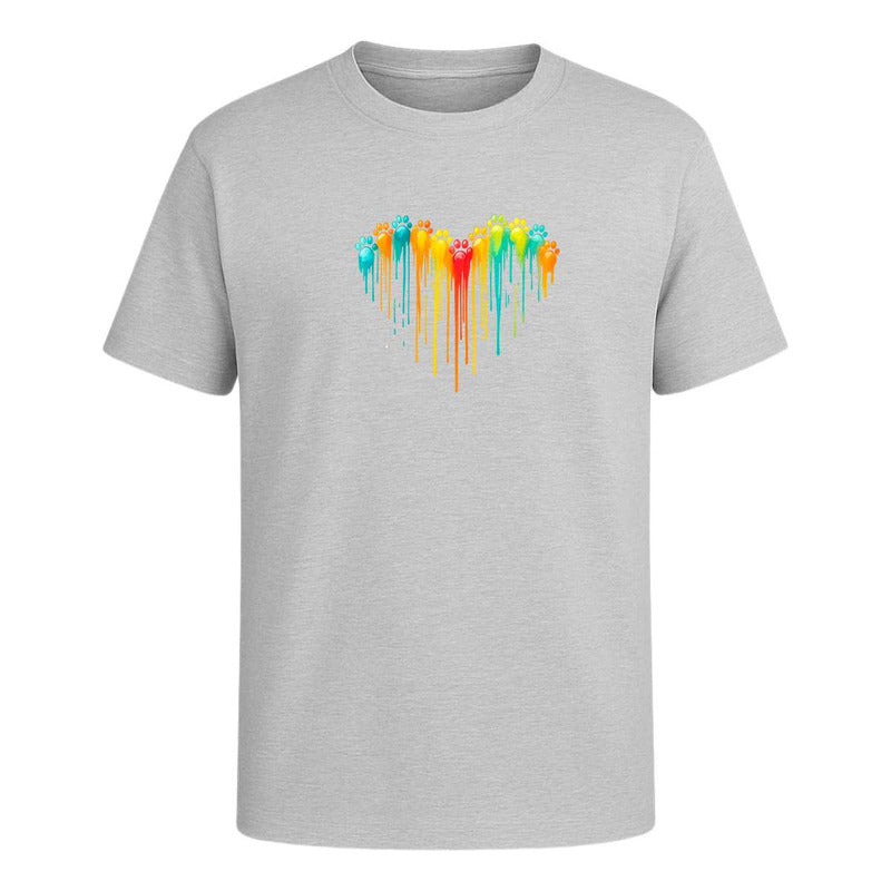 Playera "Corazón Huellitas" Mascotas - Infantil