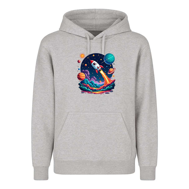 Sudadera Cohete Y Planetas Galaxia Sistema Solar Infantil