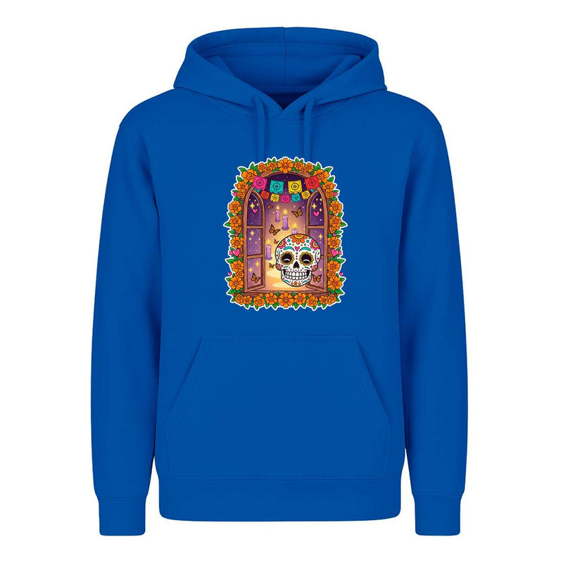 Sudadera Calavera Día De Muertos Ofrenda Tradicional México