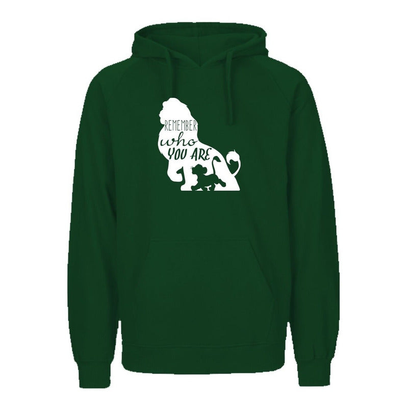 Sudadera Rey León Remeber Who You Are Hoodie Mujer Hombre