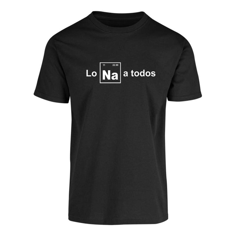 Playera divertida para caballero KreaLab con diseño de los odio a todos, estilo casual y cómodo.