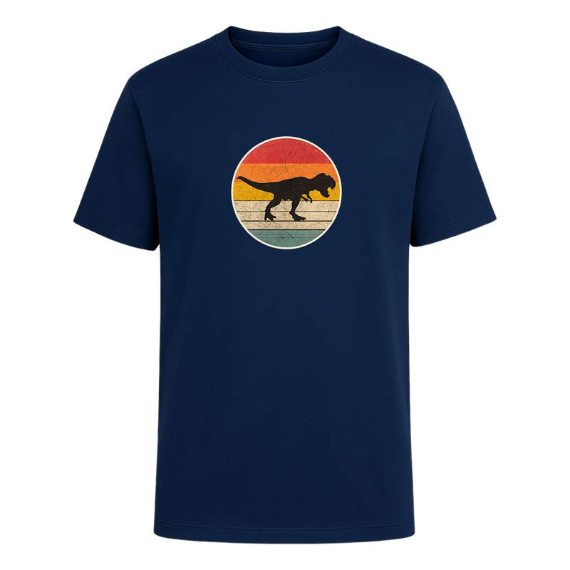 Playera "Dinosaurio Retro" Silueta Vintage - Infantil