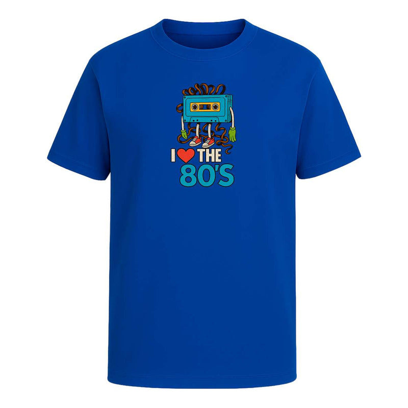 Playera "I Love The 80s" Cassette - Infantil