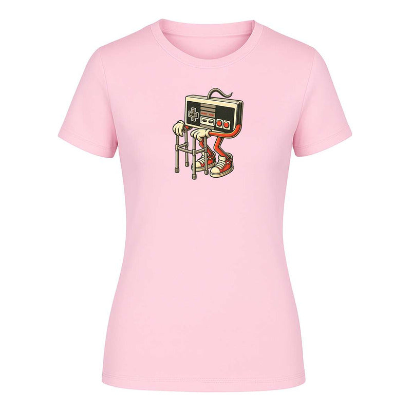 Playera "Gamer Vintage" Control Clásico - Dama