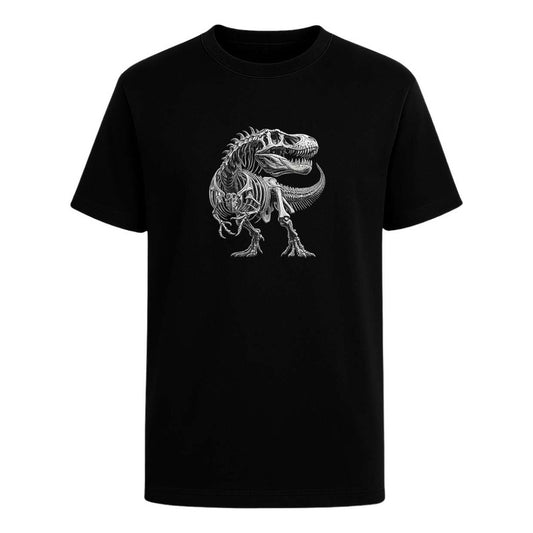 Playera T-rex Esqueleto Dinosaurio Fósil Museo Fans Unisex