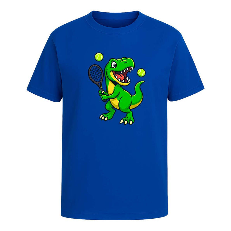 Playera "Dinosaurio Tenista" T-Rex - Hombre