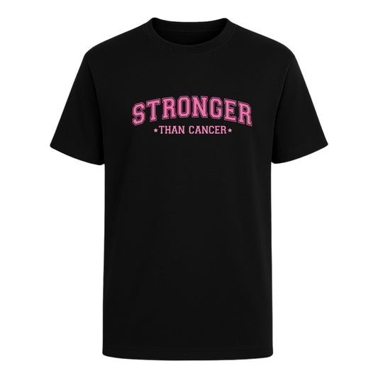Playera Stronger Than Cancer Unisex Octubre Cancer De Mama