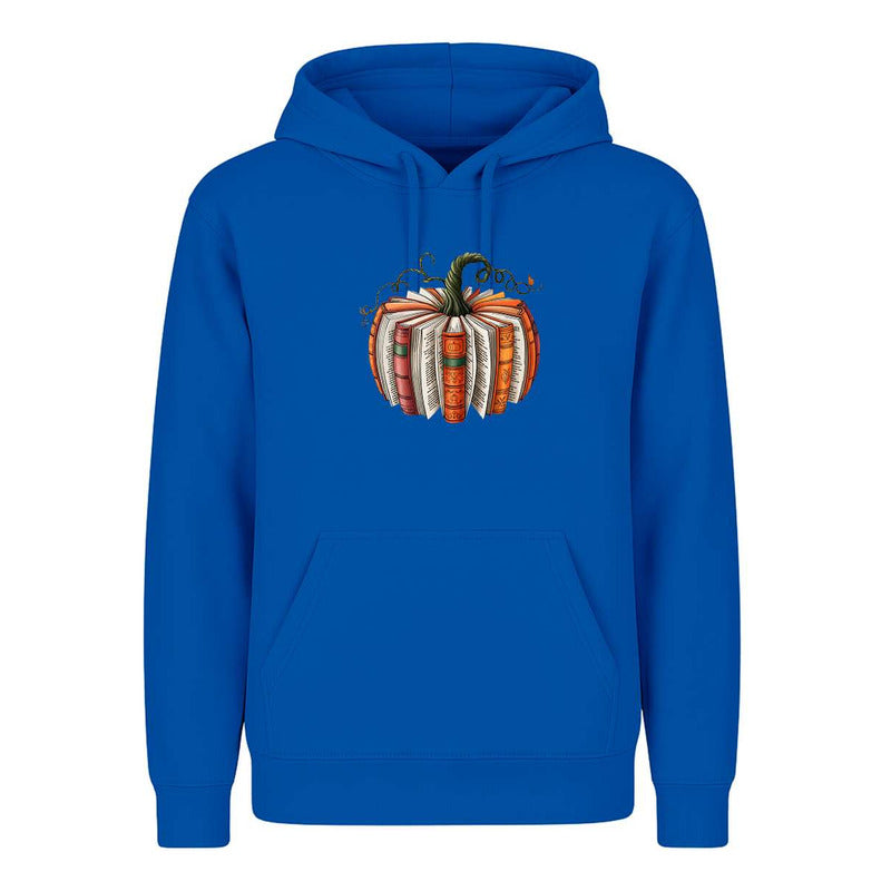 Sudadera Calabaza De Libros Halloween Otoño Regalo Unisex