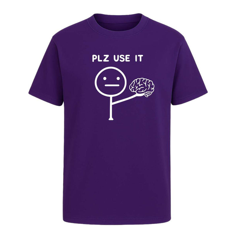 Playera "Plz Use It" - Infantil