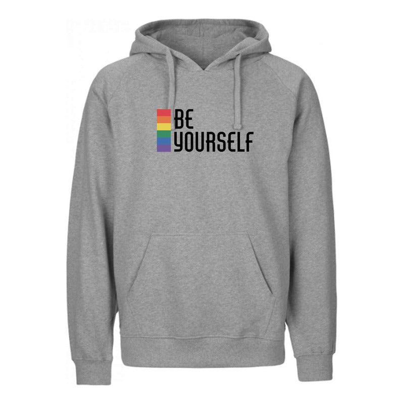 Sudadera Lgbt+ Orgullo Gay Be Yourself Hoodie Unisex