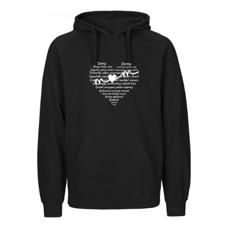 Sudadera Mamá Corazón Palabras De Amor Regalo Día Madre