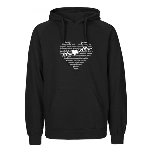 Sudadera Mamá Corazón Palabras De Amor Regalo Día Madre