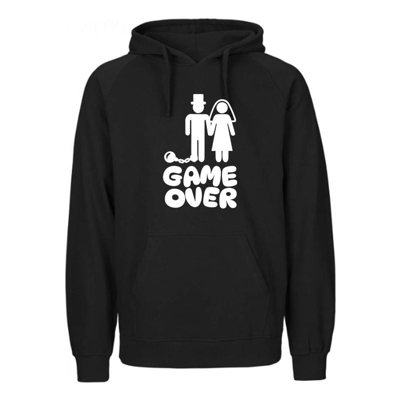 Sudadera Game Over Unisex Novios Boda Divertida Chistosa