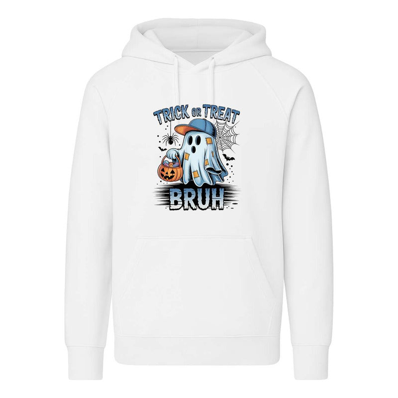 Sudadera Halloween Trick Or Treat Bruh Infantil Fantasma