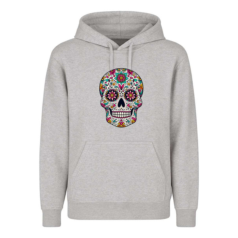 Sudadera Calavera Floral Día De Muertos Infantil Mexicana