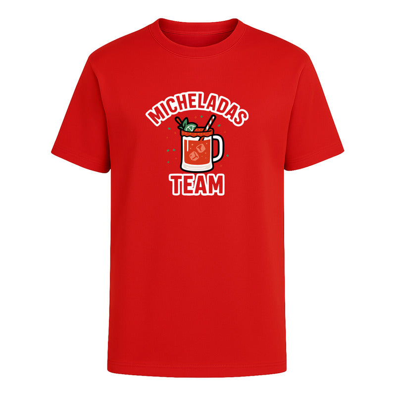 Playera Micheladas Team Unisex Bar, Antro Y Amigos