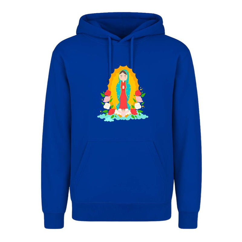 Sudadera Virgen De Guadalupe Mexicana Católica Infantil