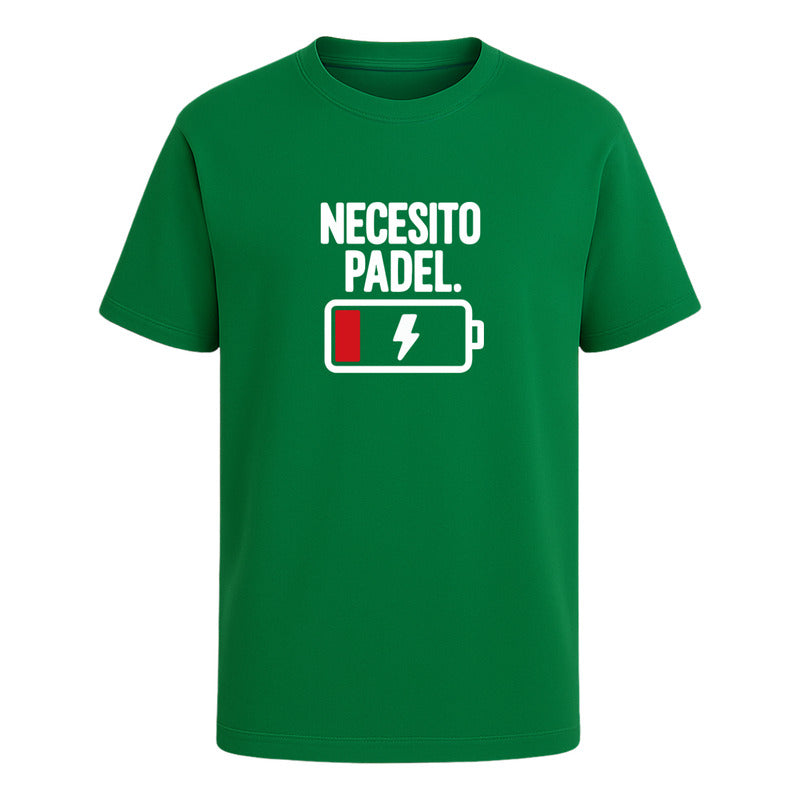 Playera "Necesito Pádel" - Infantil