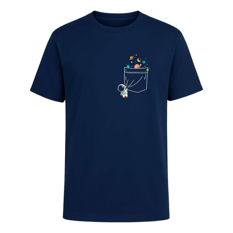 Playera "Astronauta en Bolsillo" Falso - Hombre