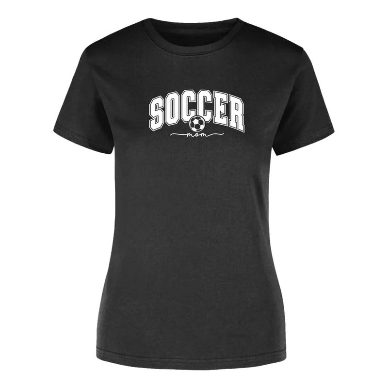 Playera "Soccer Mom" Mamá Futbolera - Dama