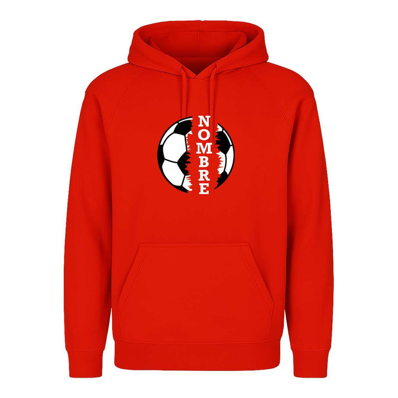 Sudadera Futbol Personalizada Con Tu Nombre Infantil Regalo