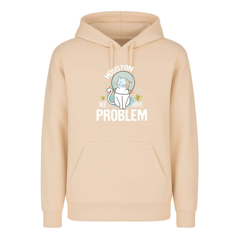 Sudadera Houston We Have Problem Gato Meme Cool Infantil