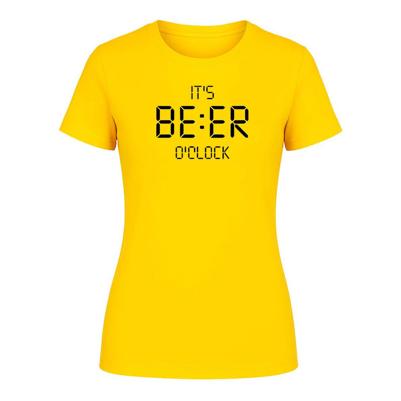 Playera "It's Beer O'clock" Cerveza - Dama