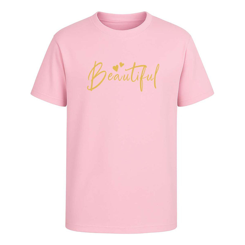 Playera Beautiful Mensaje Positivo Amor Autoestima Unisex