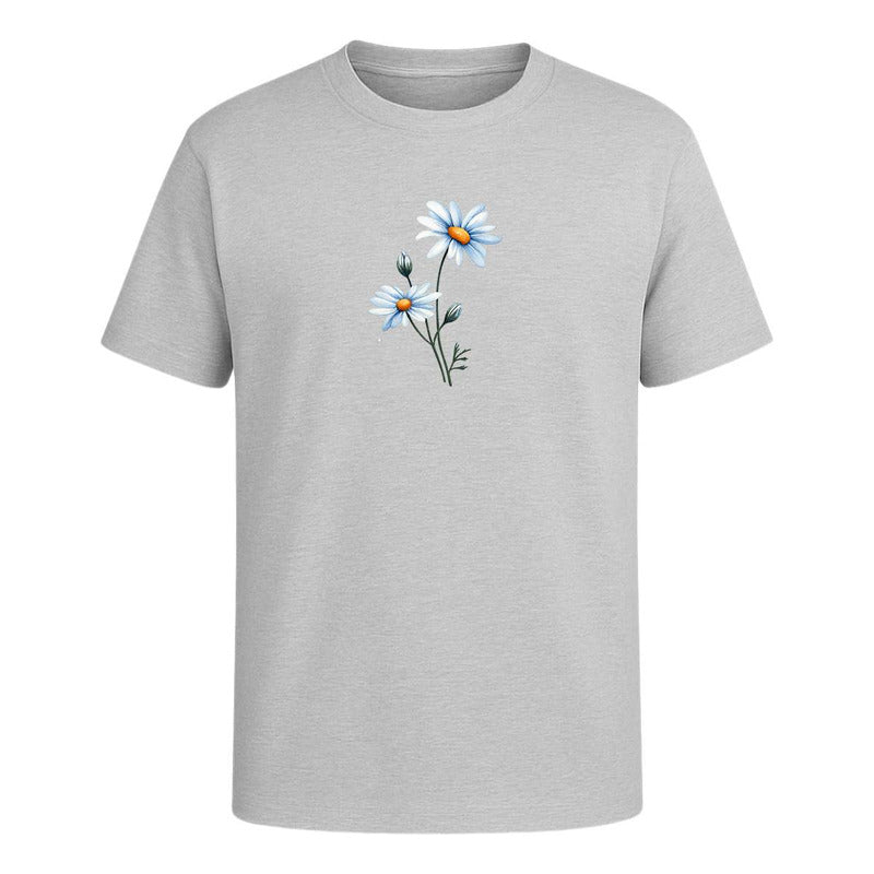 Playera "Margaritas Acuarela Floral" - Infantil