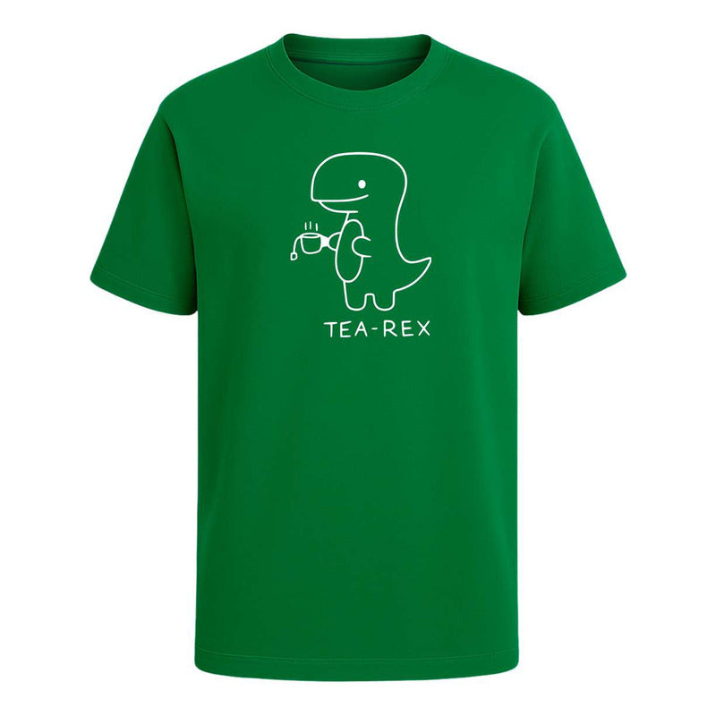 Playera Tea Rex Dinosaurio Té Cute Kawaii Regalo Infantil