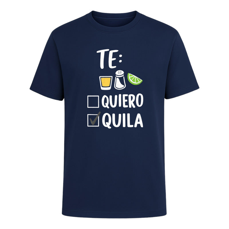 Playera Tequila Unisex Chiste Humor Bar Antro Regalo Amigos
