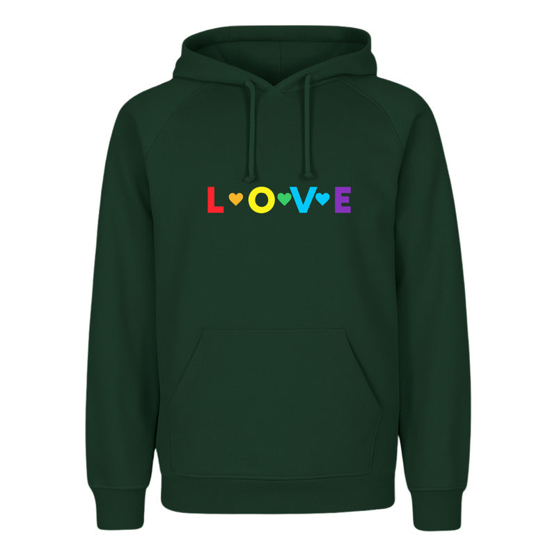Sudadera Love Arcoíris Orgullo Lgbt Gay Pride Unisex