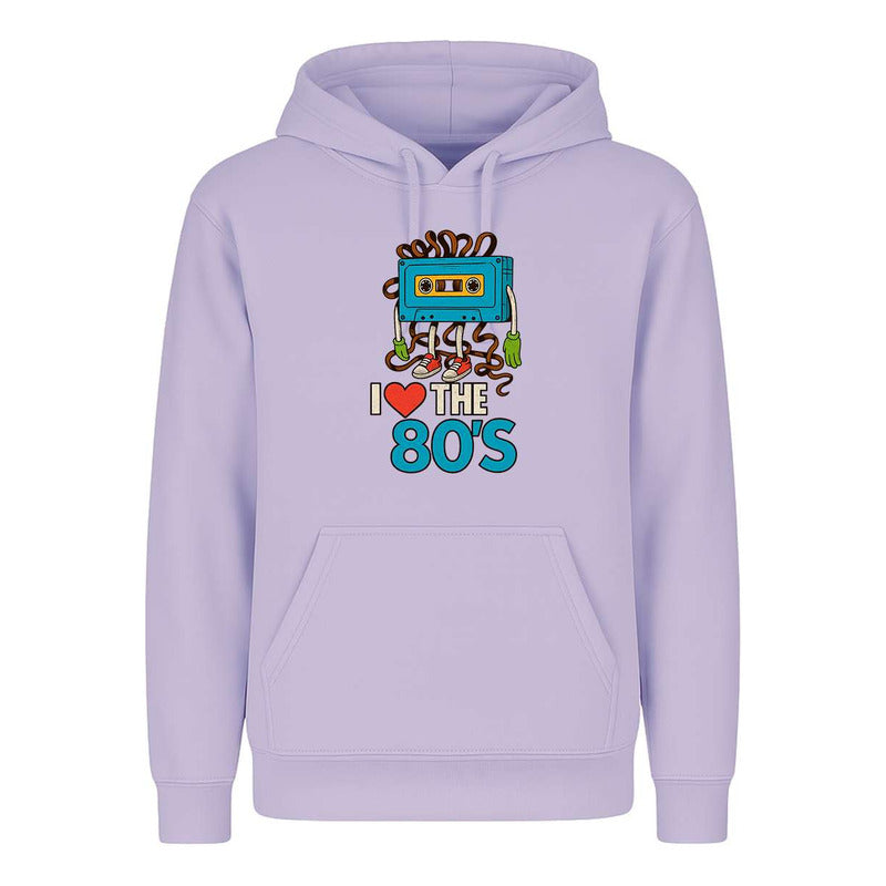 Sudadera I Love The 80s Cassette Retro Nostalgia Fans Unisex