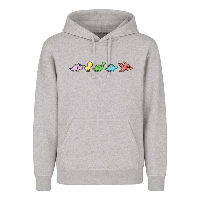Sudadera Dinosaurios Kawaii Divertida Minimalista Infantil