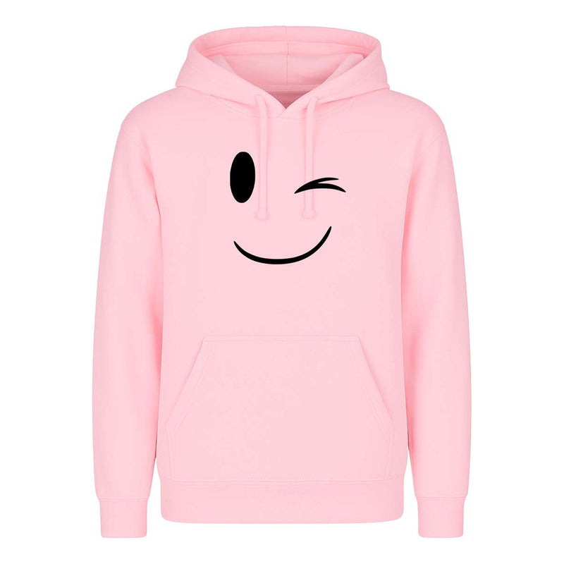 Sudadera Emoji Guiñando Ojo Divertida Fiesta Regalo Unisex