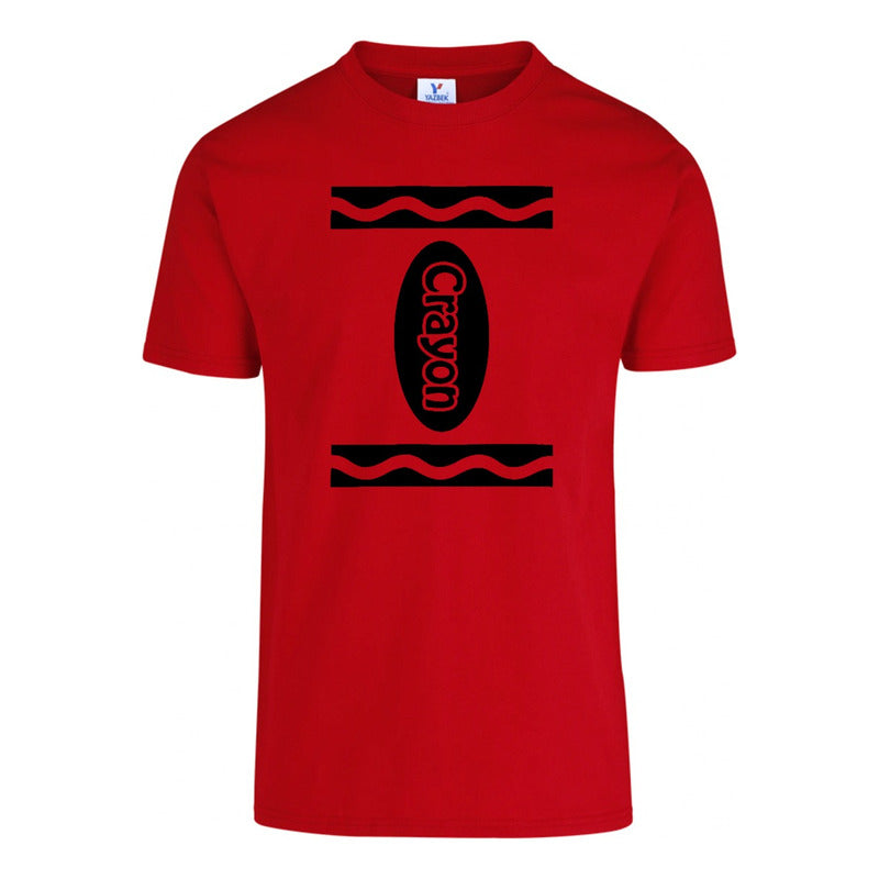 Playera "Disfraz de Crayón" Escolar - Infantil