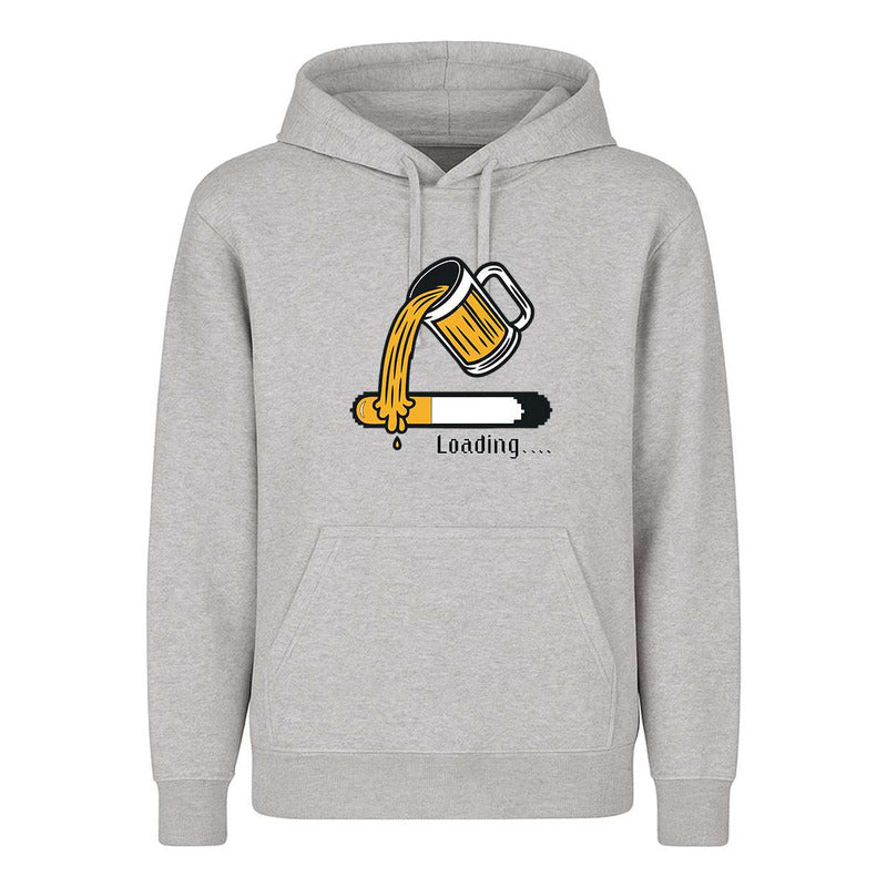 Sudadera Cargando Cerveza Divertida Fiesta Amigos Unisex