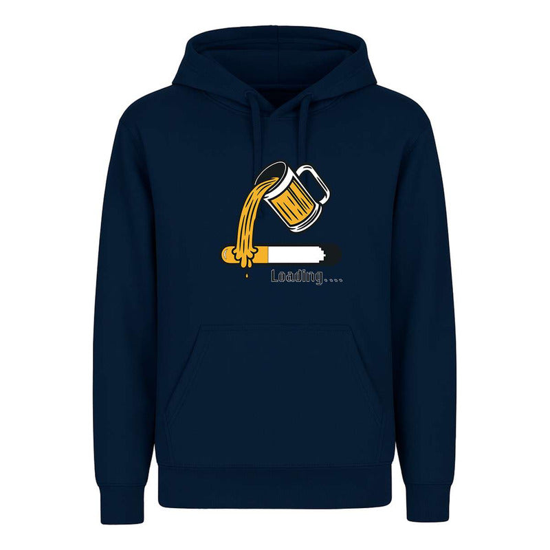 Sudadera Cargando Cerveza Divertida Fiesta Amigos Unisex