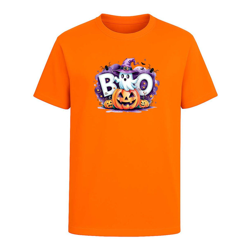 Playera Boo Fantasma Unisex Halloween Kawaii Noche De Brujas