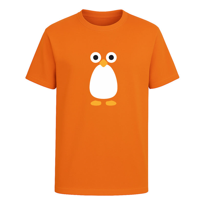Playera Pingüino Unisex Diseño Minimalista Divertido Cute