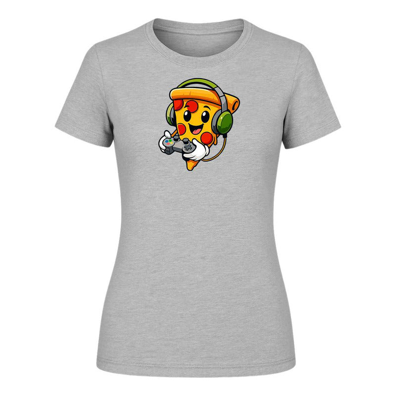 Playera "Pizza Gamer" con Audífonos - Dama