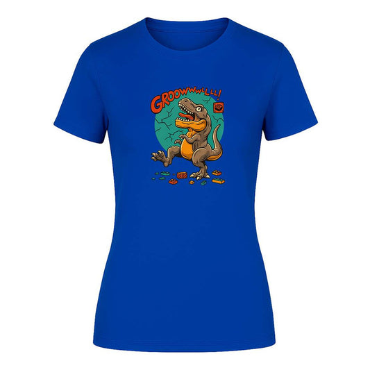 Playera "Dinosaurio Bloques" Divertida - Dama