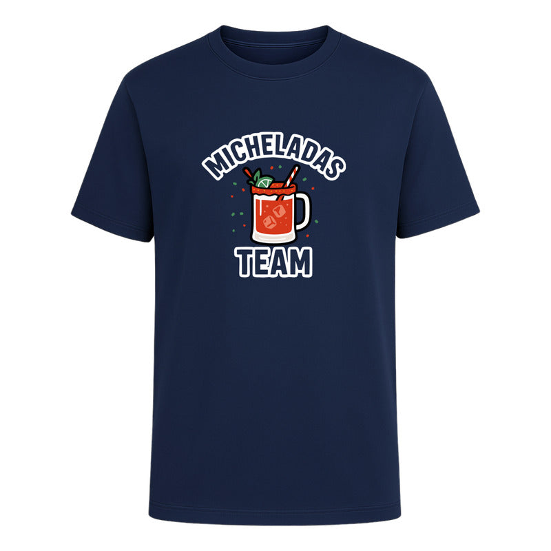 Playera Micheladas Team Unisex Bar, Antro Y Amigos