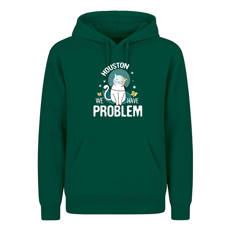 Sudadera Houston We Have Problem Gato Meme Cool Infantil