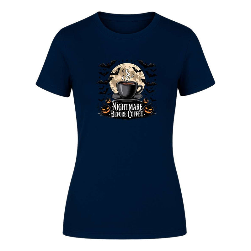 Playera "Nightmare Before Coffee" - Dama